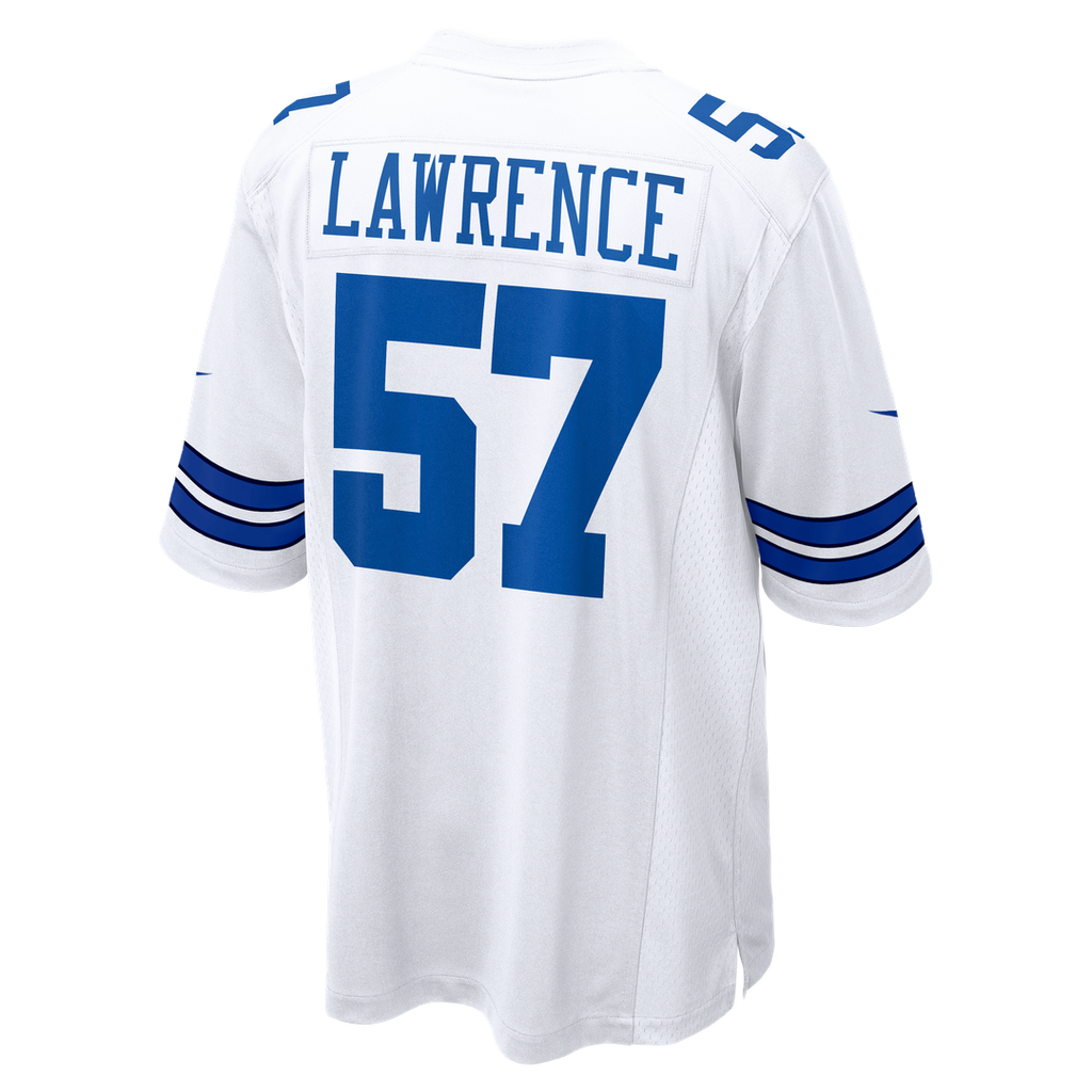 Malachi Lawrence Dallas Cowboys Game Jersey - White