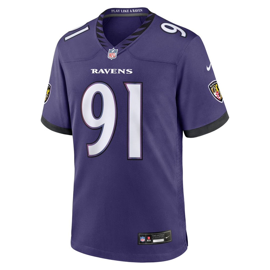 Trey Hendrickson Baltimore Ravens Alternate Game Jersey - Black