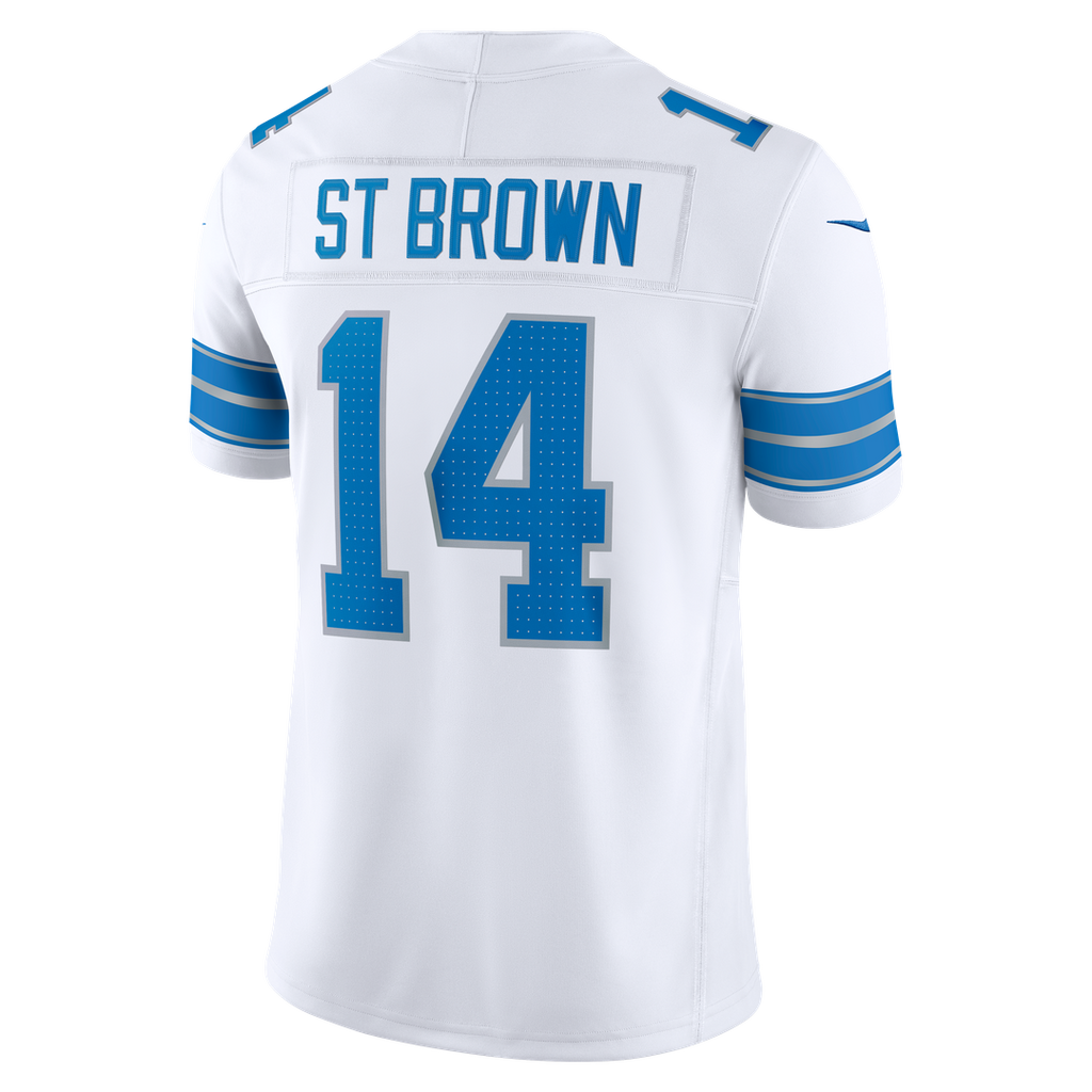 Amon-Ra St. Brown Detroit Lions Vapor F.U.S.E. Stitched Limited Jersey - Blue