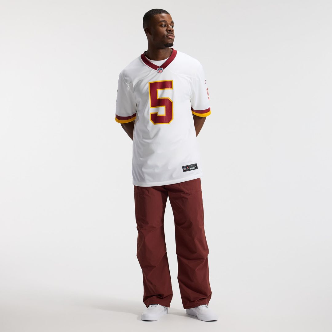 Jayden Daniels Washington Commanders Game Jersey - Burgundy