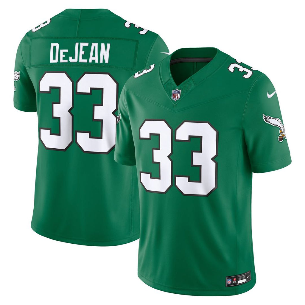 Cooper DeJean Philadelphia Eagles Alternate Vapor F.U.S.E. Stitched Limited Jersey - Kelly Green