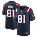 CJ Dippre New England Patriots Game Jersey - Navy