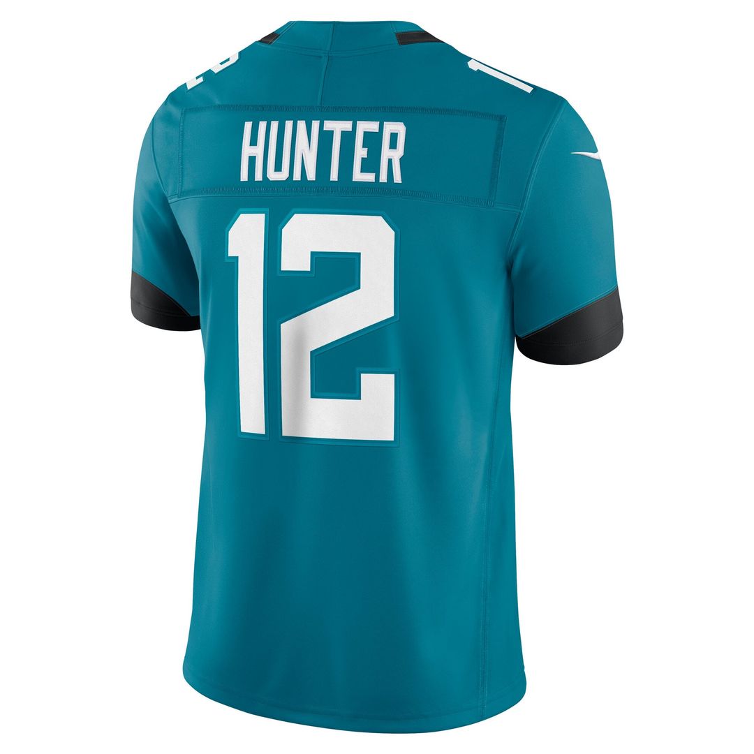 Travis Hunter Jacksonville Jaguars Vapor F.U.S.E. Stitched Limited Jersey - Teal