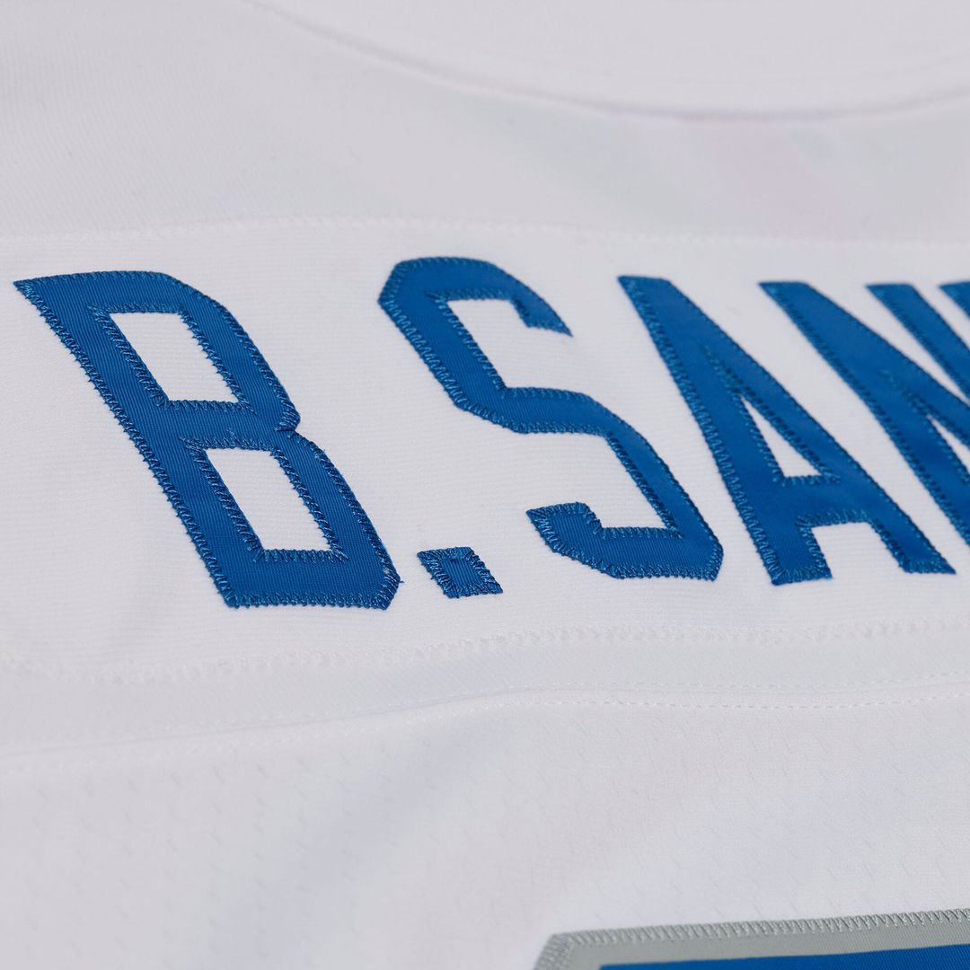Barry Sanders Detroit Lions 1989 Legacy Replica Jersey - White