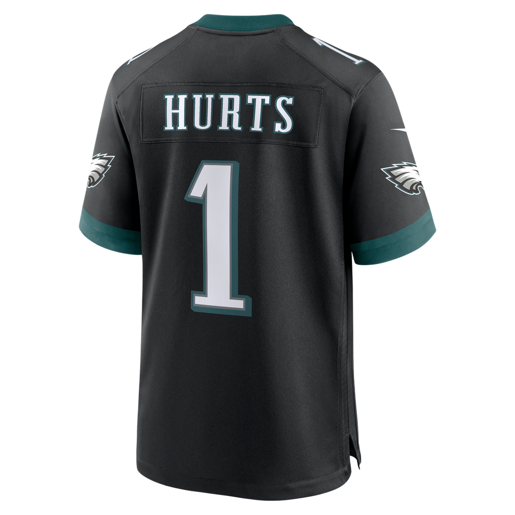 Jalen Hurts Philadelphia Eagles Alternate Game Jersey - Black