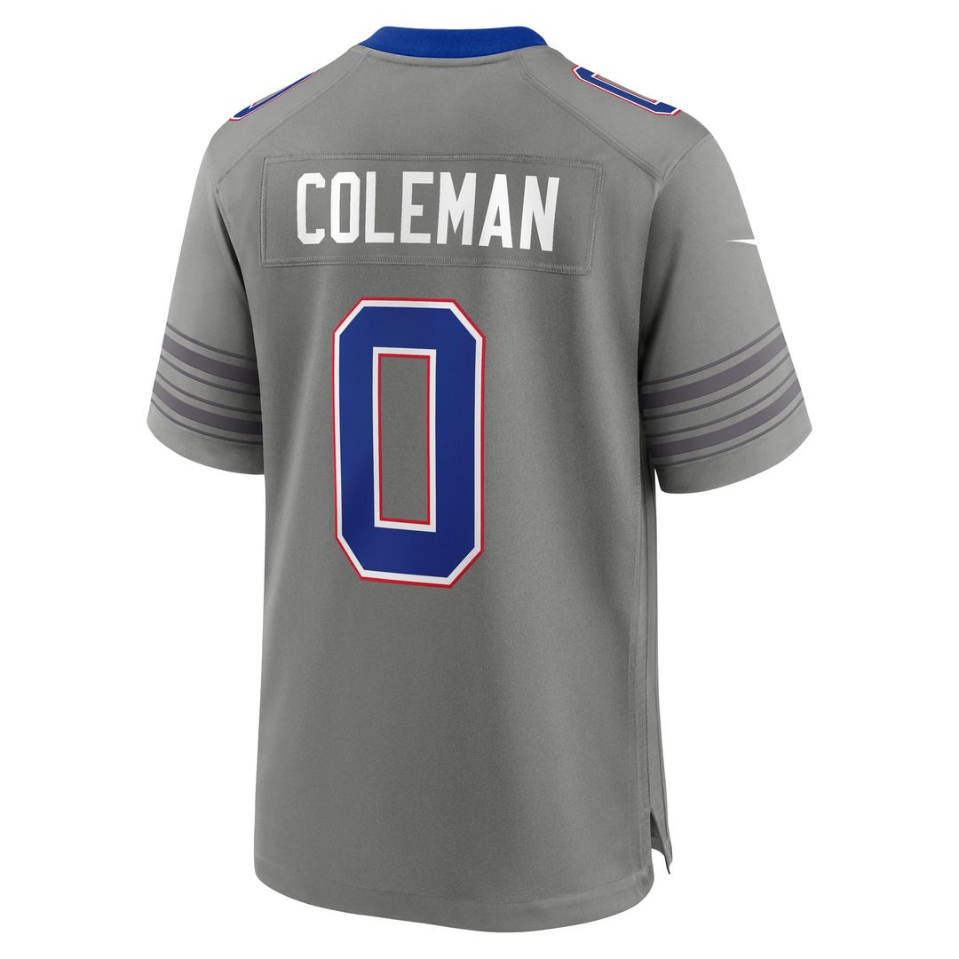Keon Coleman Buffalo Bills Nickel City Game Jersey - Gray