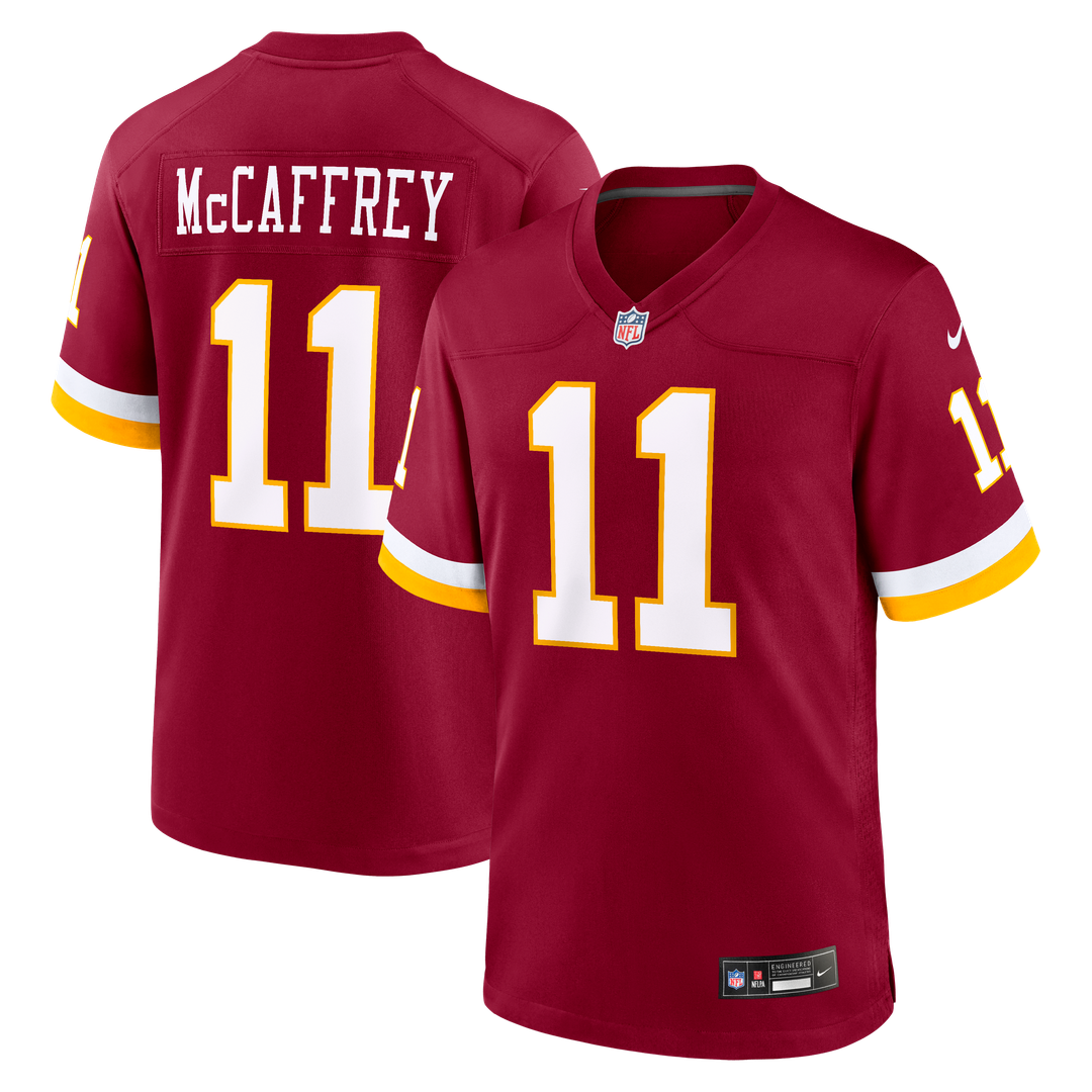 Luke McCaffrey Washington Commanders Game Jersey - Burgundy