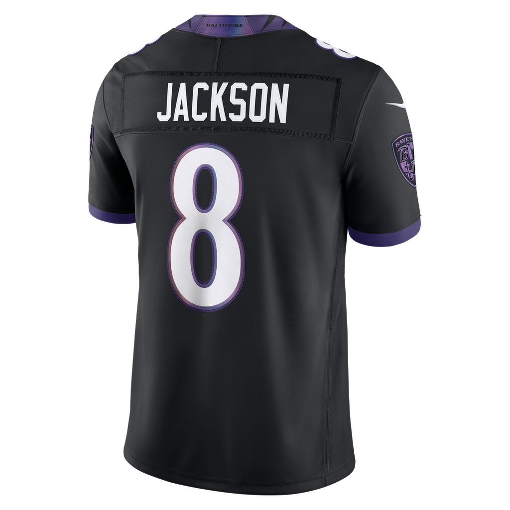 Lamar Jackson Baltimore Ravens Alternate Alternate Vapor F.U.S.E. Stitched Limited Jersey - Black