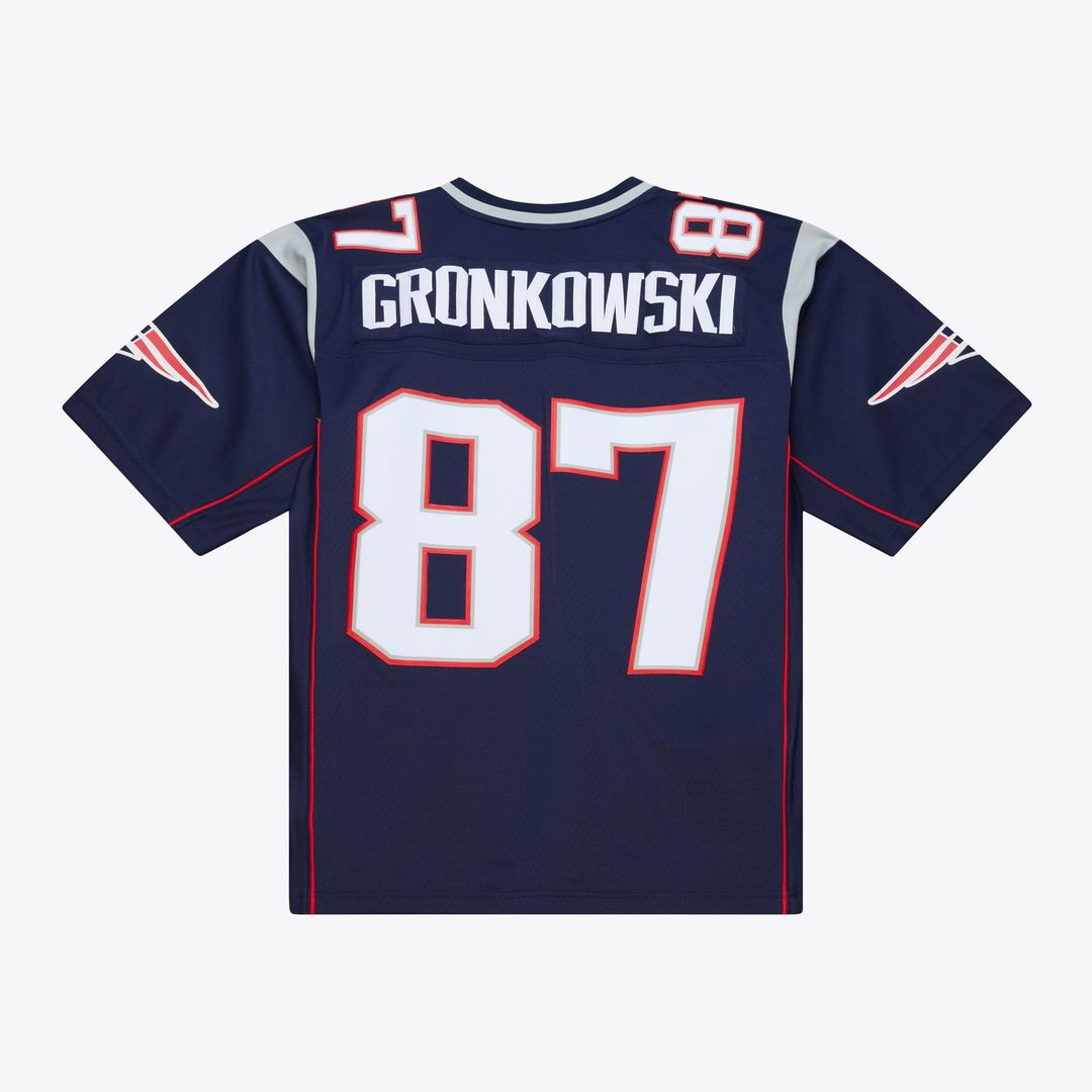 Rob Gronkowski New England Patriots Big & Tall 2010 Legacy Jersey - Navy