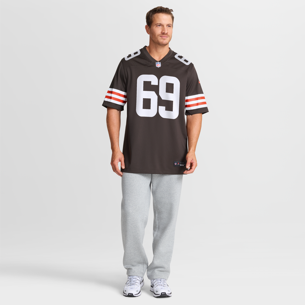 Tyre Phillips Cleveland Browns Game Jersey - Brown