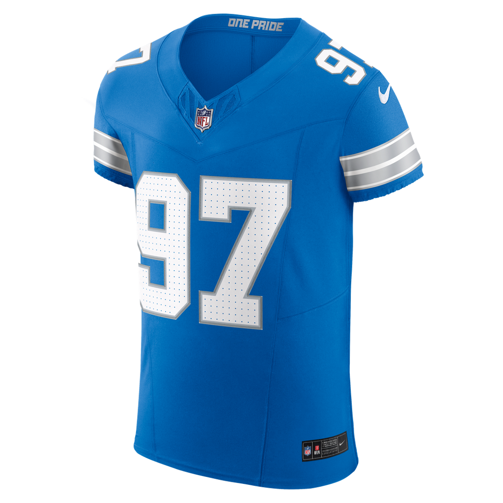 Aidan Hutchinson Detroit Lions Alternate Vapor F.U.S.E. Elite Jersey - Black