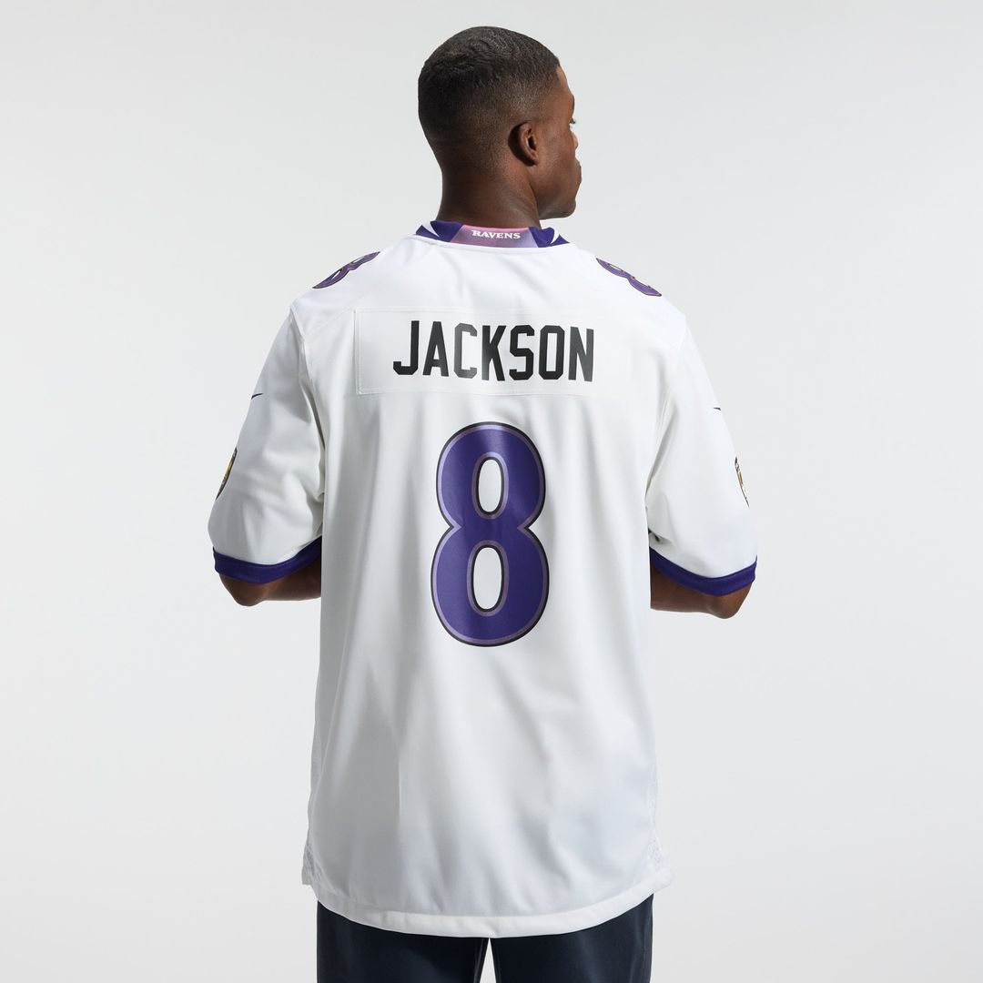 Lamar Jackson Baltimore Ravens Alternate Game Jersey - Black