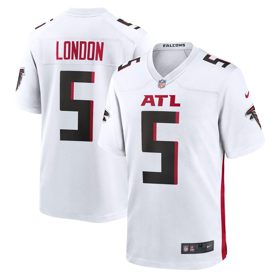 Drake London Atlanta Falcons Away Game Jersey - White