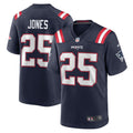 Marcus Jones New England Patriots Game Jersey - Navy