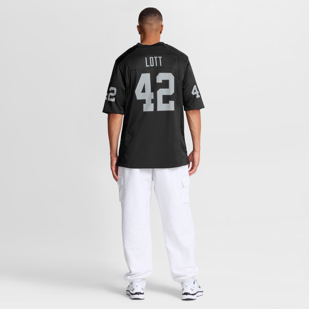 Ronnie Lott Las Vegas Raiders Game Jersey - Black