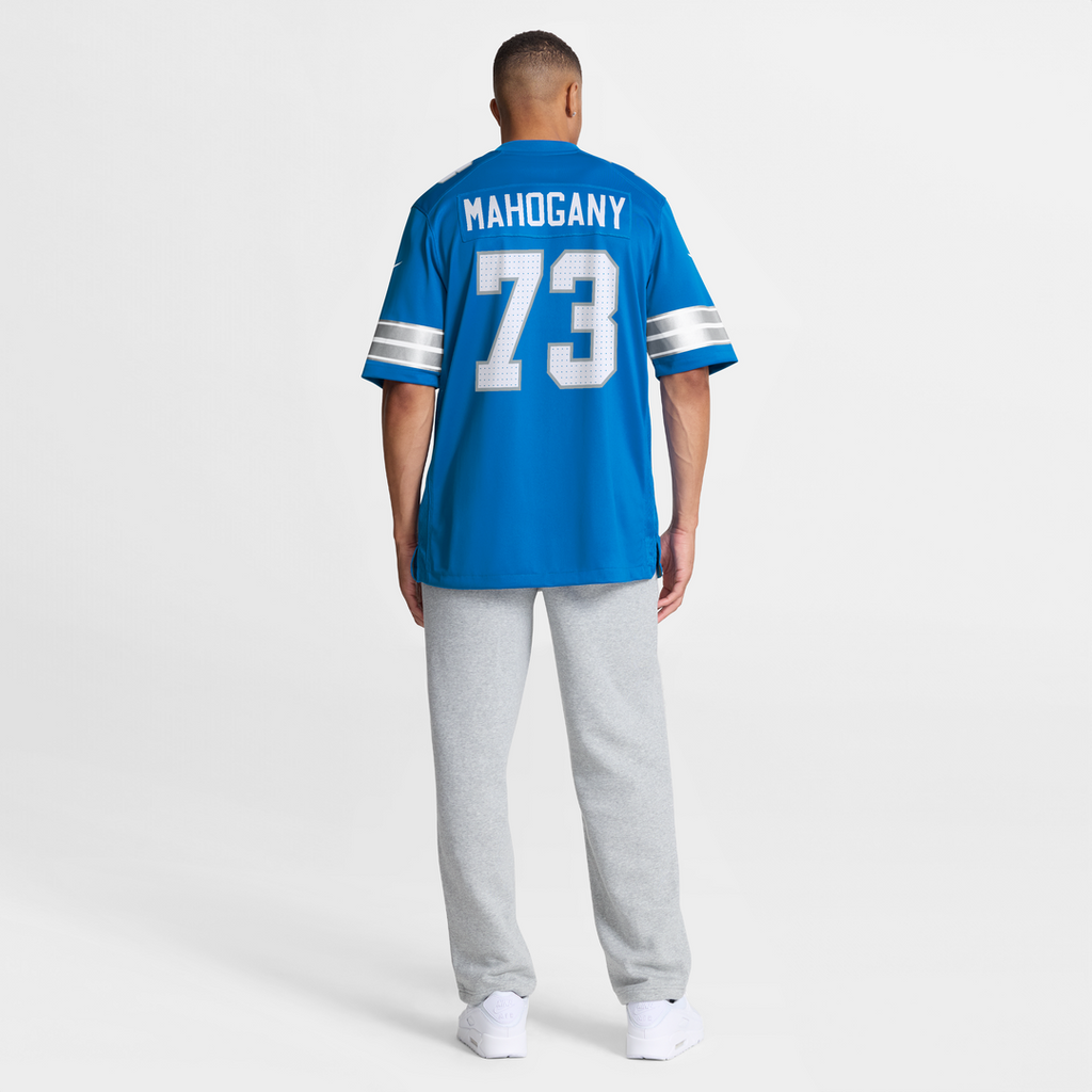 Christian Mahogany Detroit Lions Game Jersey - Blue