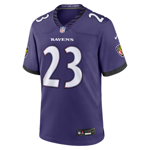 Adam Randall Baltimore Ravens Game Jersey - Purple