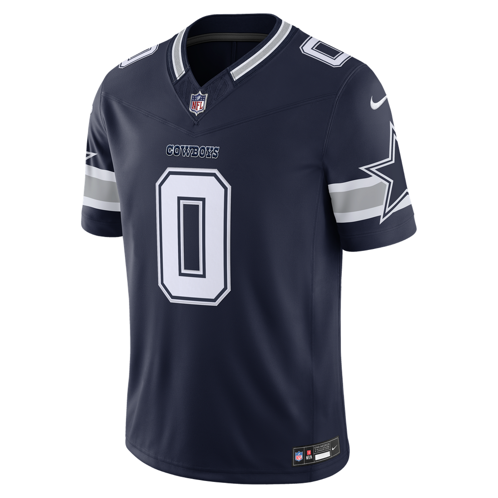 DeMarvion Overshown Dallas Cowboys Vapor F.U.S.E. Stitched Limited Jersey - Navy