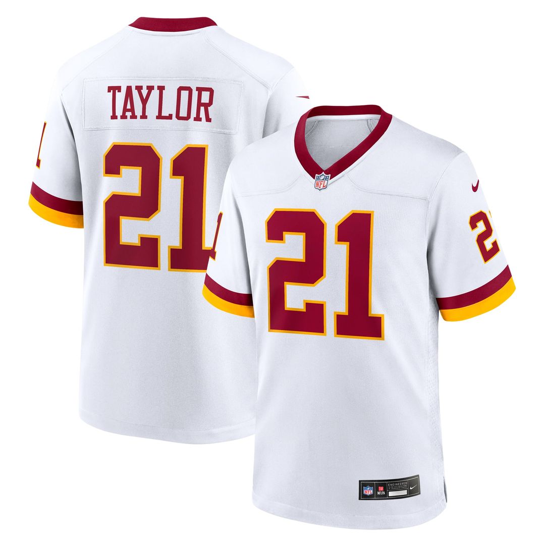 Sean Taylor Washington Commanders Game Super Bowl Era Jersey - White