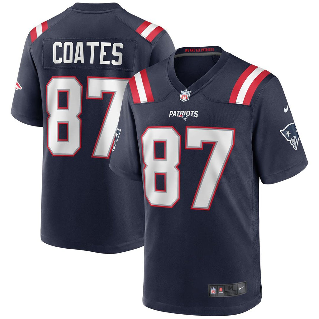 Ben Coates New England Patriots Game Jersey - Navy
