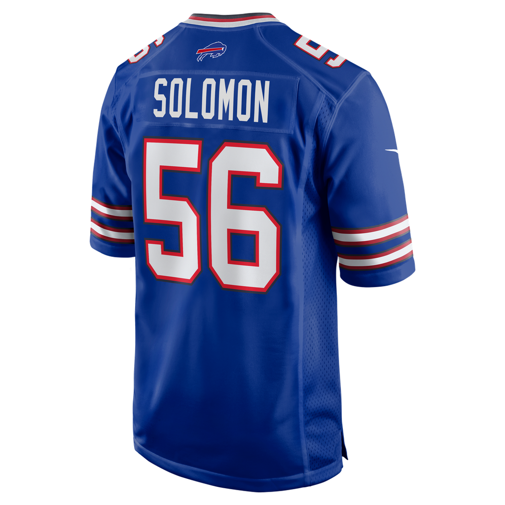 Javon Solomon Buffalo Bills Game Jersey - Royal Blue
