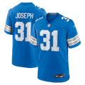 Kerby Joseph Detroit Lions Game Jersey - Blue