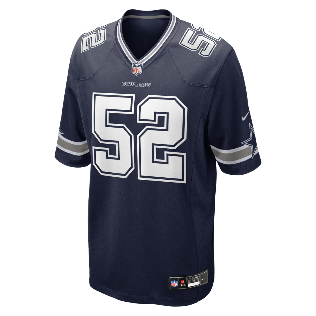 Tyler Booker Dallas Cowboys Game Jersey - Navy