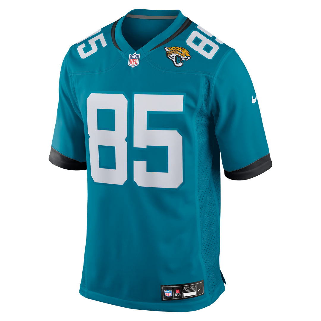Brenton Strange Jacksonville Jaguars Game Jersey - Teal