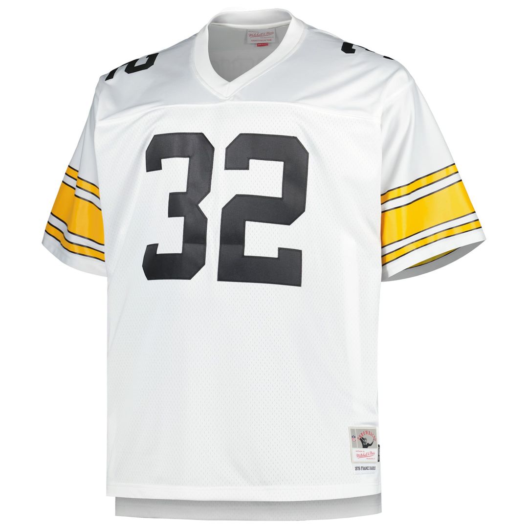 Franco Harris Pittsburgh Steelers Big & Tall 1976 Legacy Jersey - Black