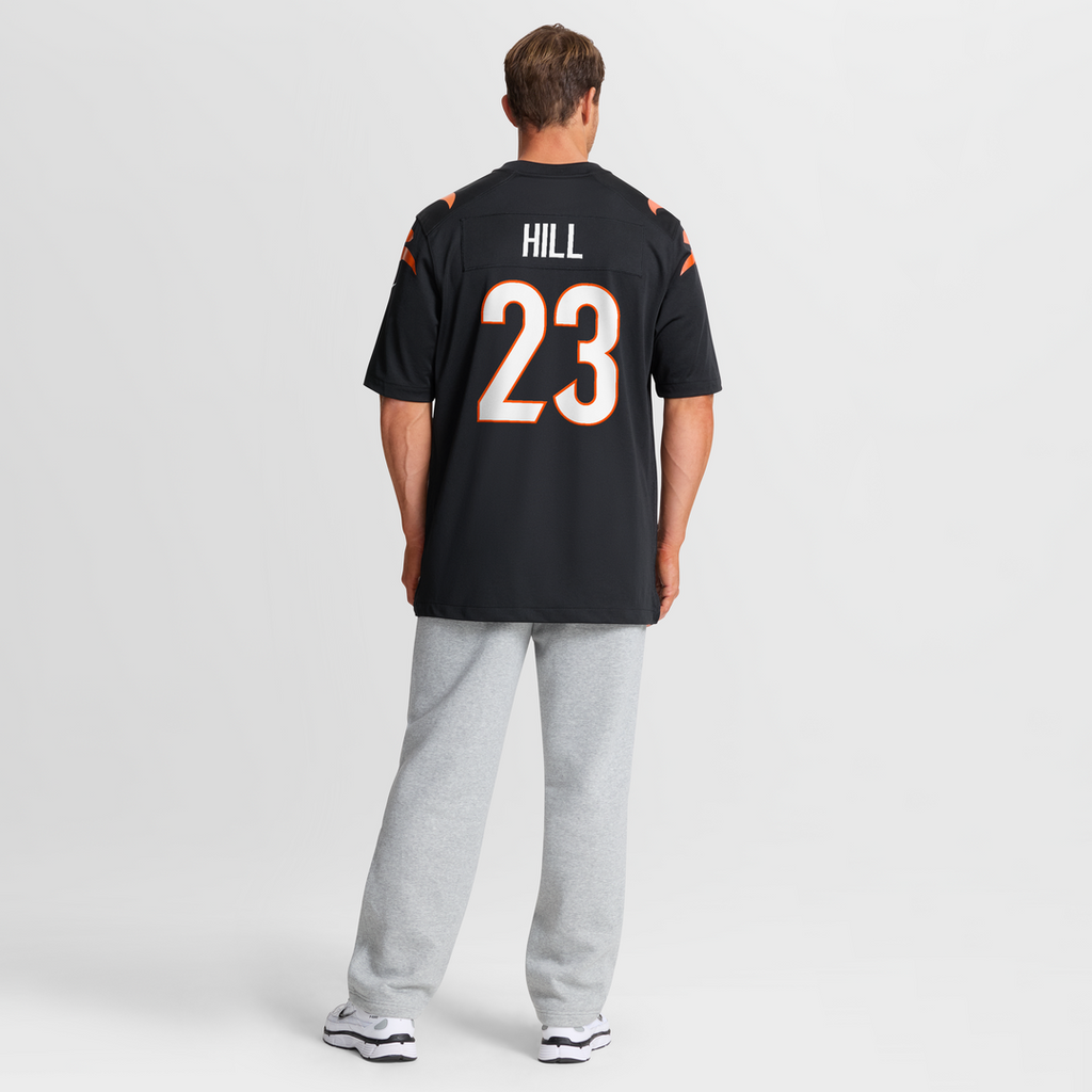Daxton Hill Cincinnati Bengals Game Jersey - Black