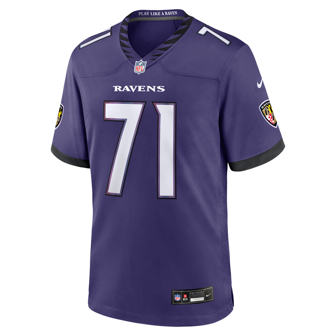 Olaivavega Ioane Baltimore Ravens Game Jersey - Purple