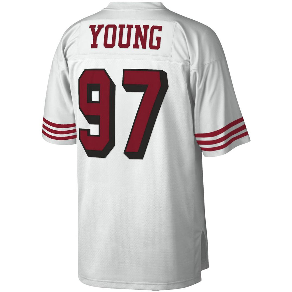 Bryant Young San Francisco 49ers Legacy Replica Jersey - White