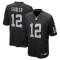 Ken Stabler Las Vegas Raiders Game Jersey - Black