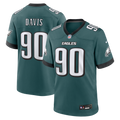 Jordan Davis Philadelphia Eagles Game Jersey - Midnight Green
