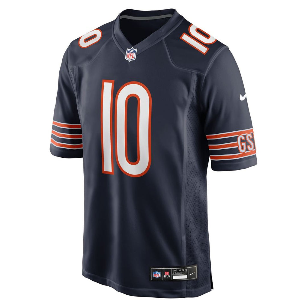 Luther Burden III Chicago Bears Game Jersey - Navy