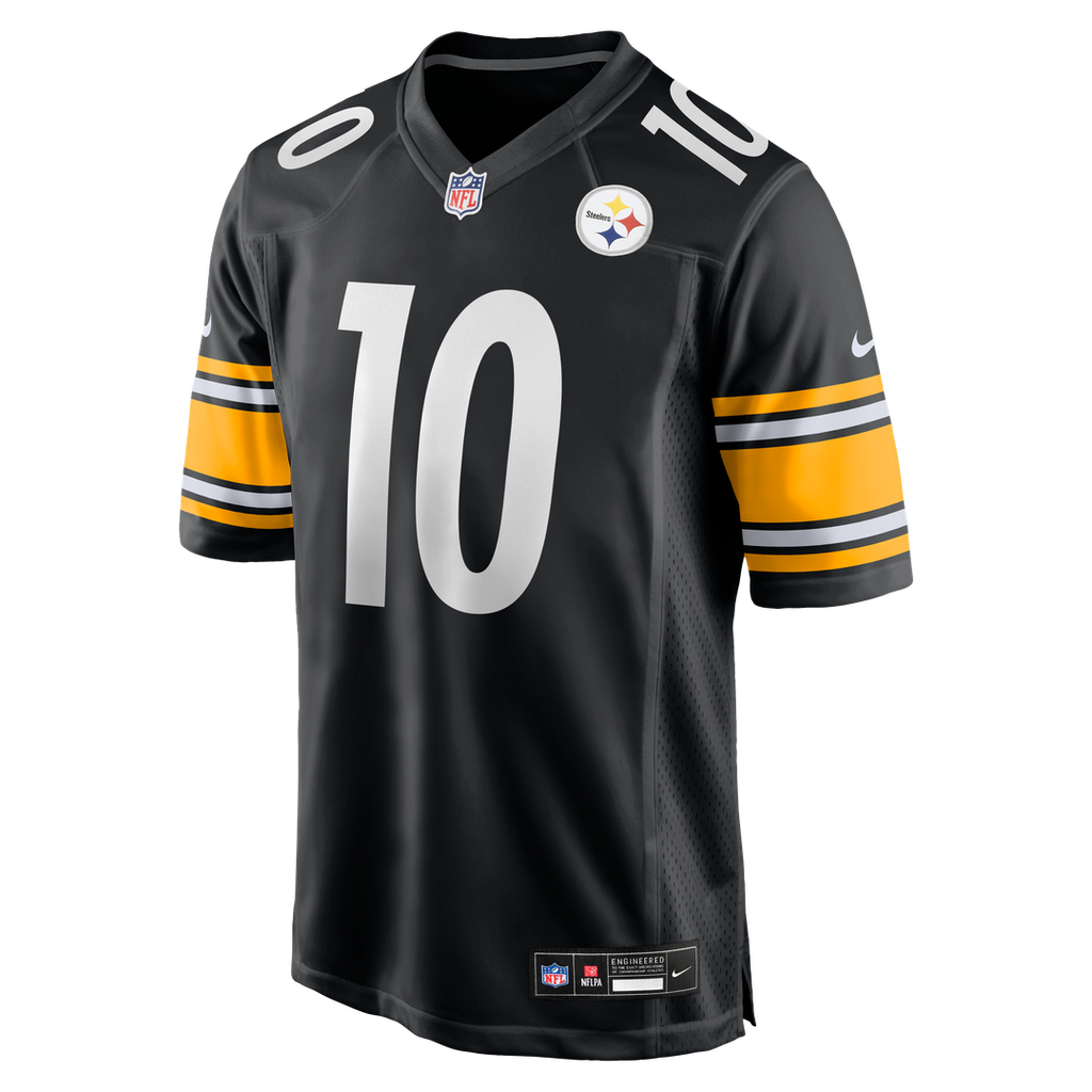 Roman Wilson Pittsburgh Steelers Game Jersey - Black