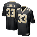 Jonas Sanker New Orleans Saints Game Jersey - Black
