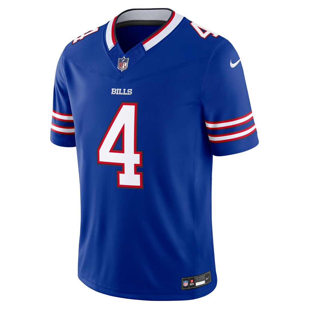 James Cook III Buffalo Bills Vapor F.U.S.E. Stitched Limited Jersey - Royal Blue