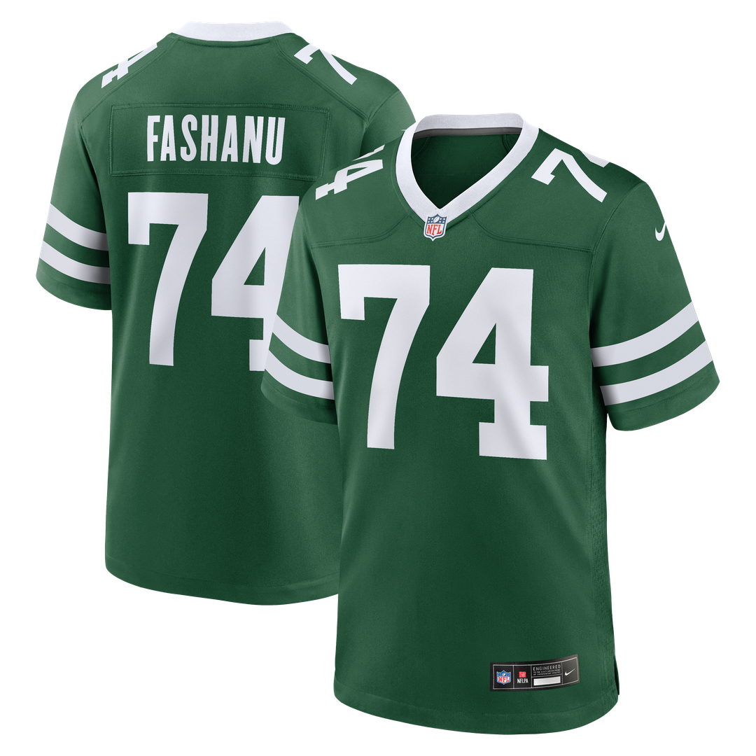 Olu Fashanu New York Jets Game Jersey - Gotham Green