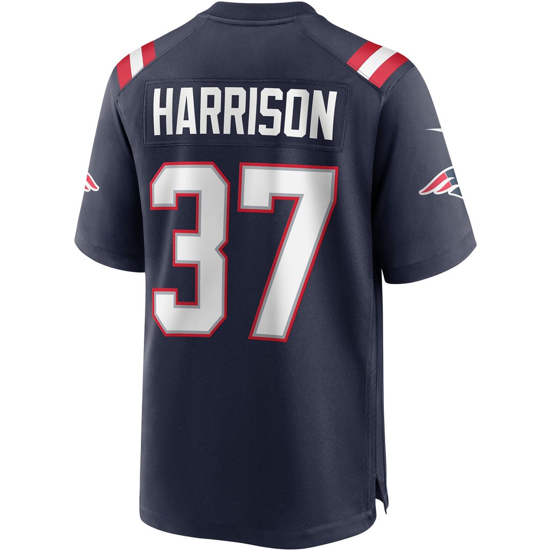 Rodney Harrison New England Patriots Game Jersey - Navy