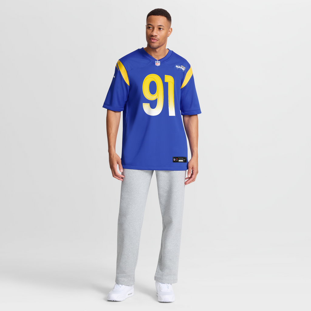 Kobie Turner Los Angeles Rams Home Game Jersey - Royal Blue