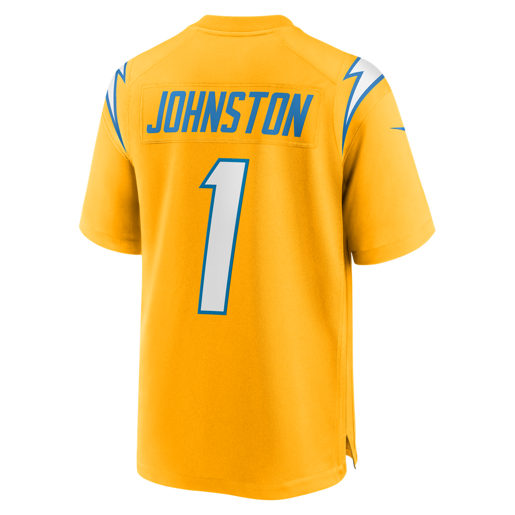 Quentin Johnston Los Angeles Chargers Alternate Charger Power Game Jersey - Gold