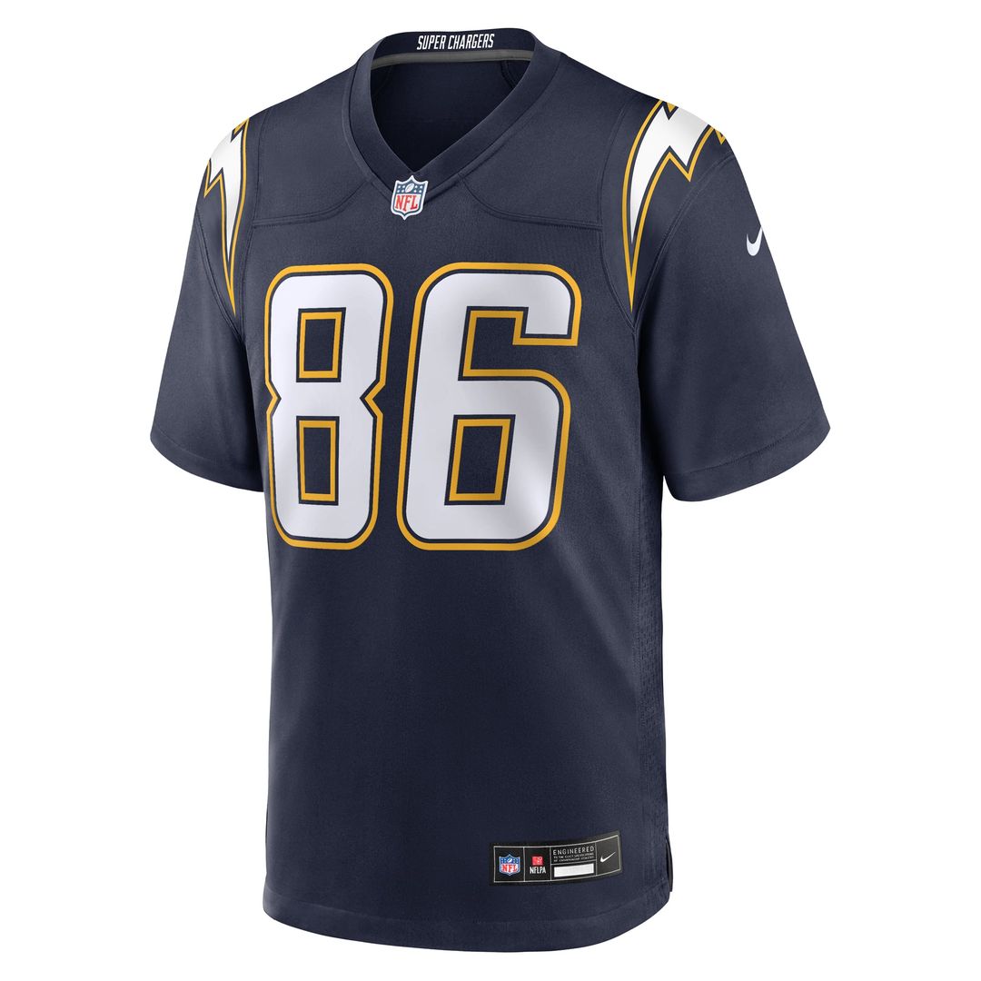 Oronde Gadsden Los Angeles Chargers Game Jersey - Powder Blue