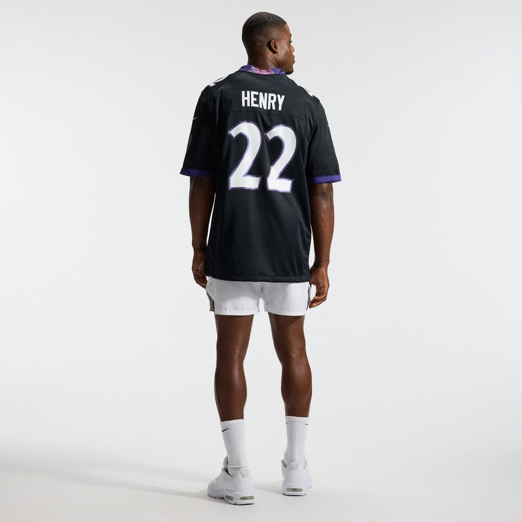 Derrick Henry Baltimore Ravens Alternate Game Jersey - Black