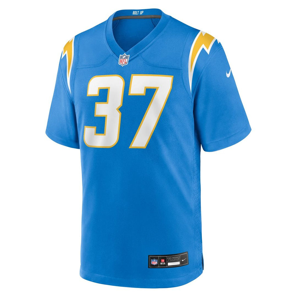 Isas Waxter Los Angeles Chargers Game Jersey - Powder Blue