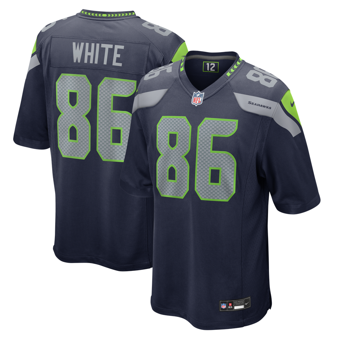 Ricky White Seattle Seahawks Game Jersey - College Navy