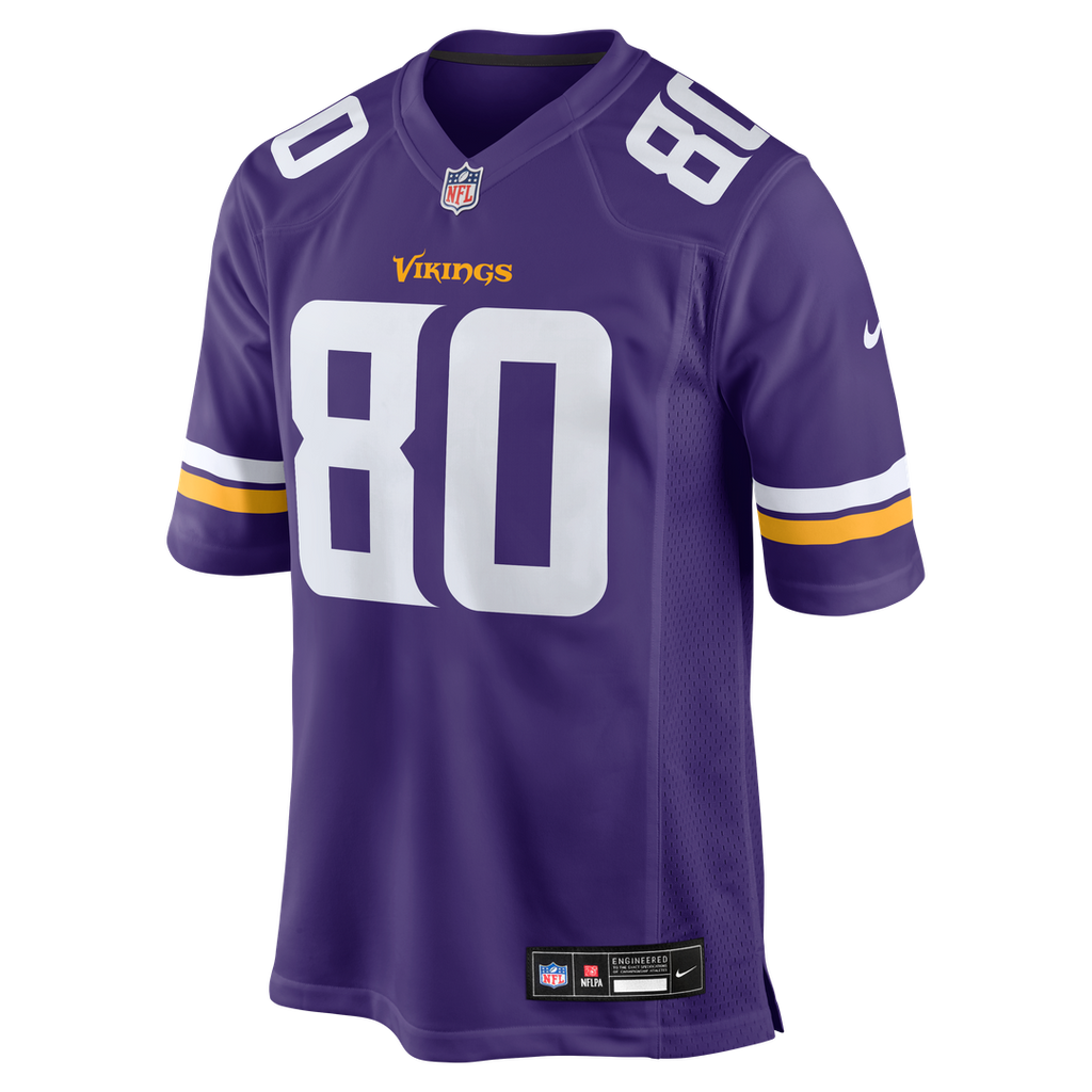 Cris Carter Minnesota Vikings Game Jersey - Purple