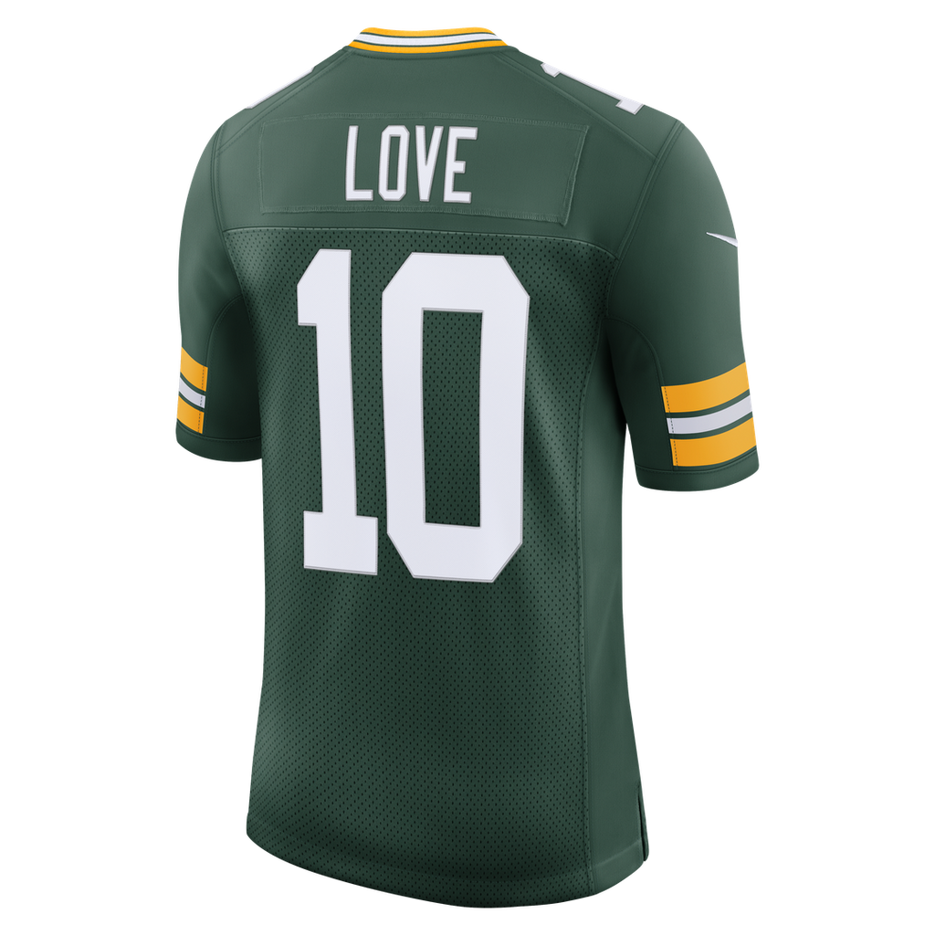 Jordan Love Green Bay Packers Vapor Untouchable Stitched Limited Jersey - Green