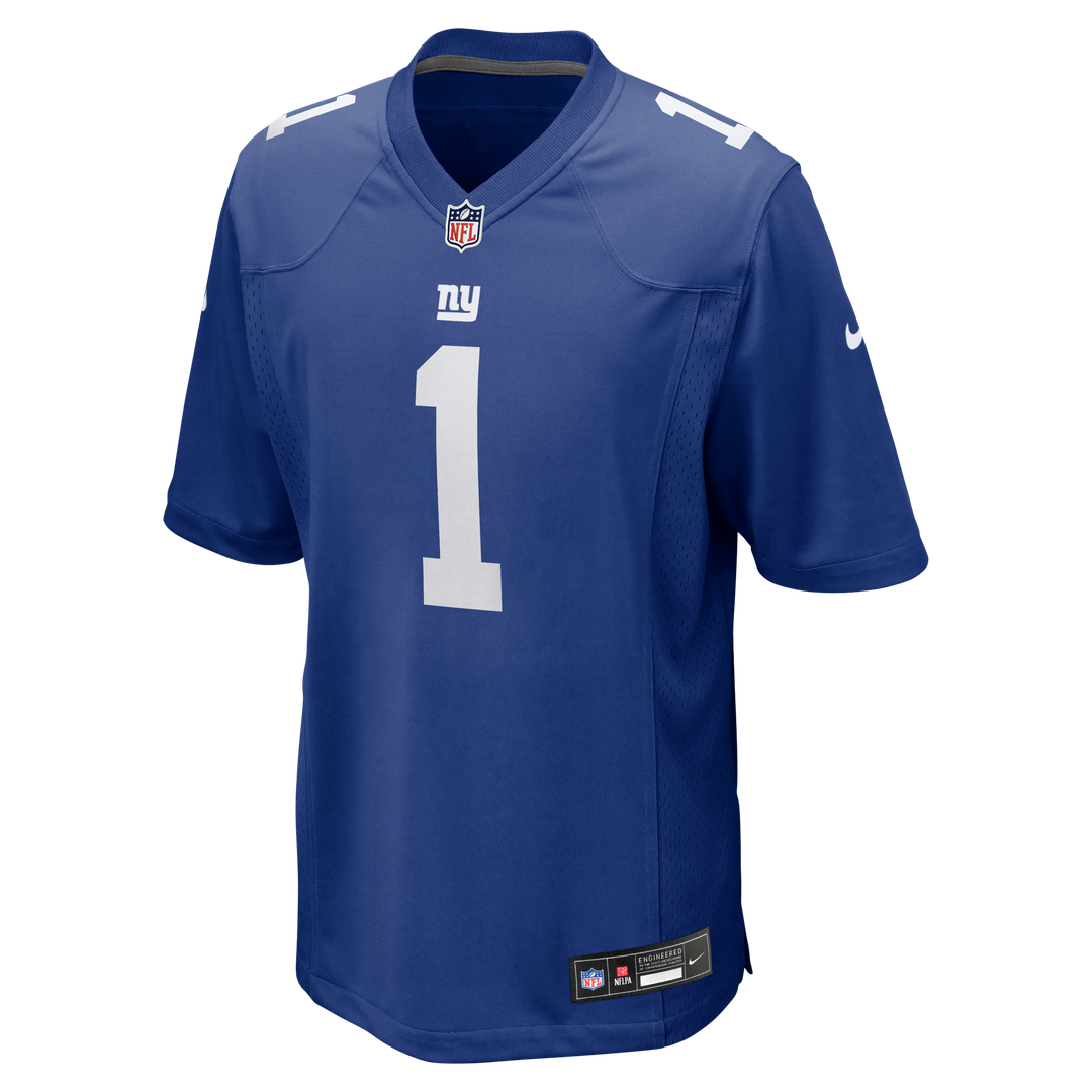 Malik Nabers New York Giants Game Jersey - Royal Blue