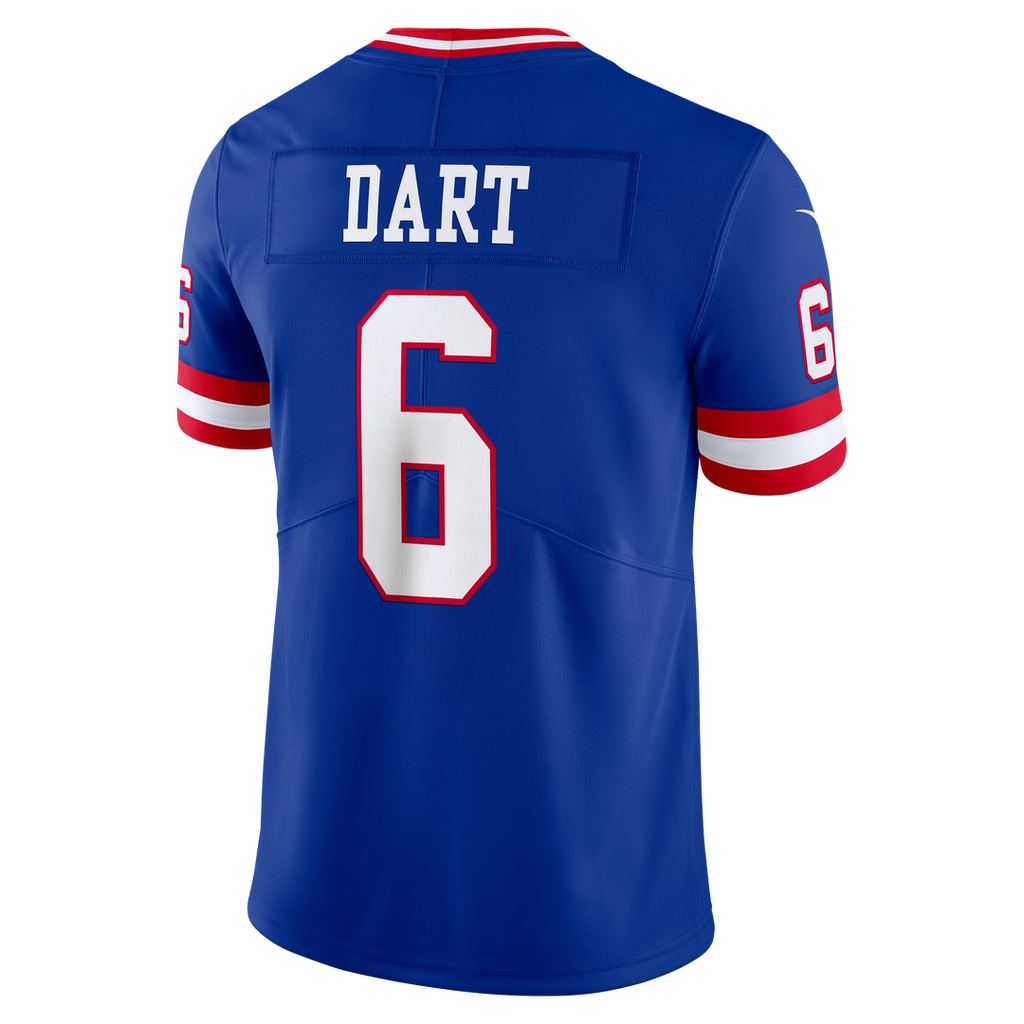 Jaxson Dart New York Giants Legacy Vapor Untouchable Stitched Limited Jersey - Royal Blue